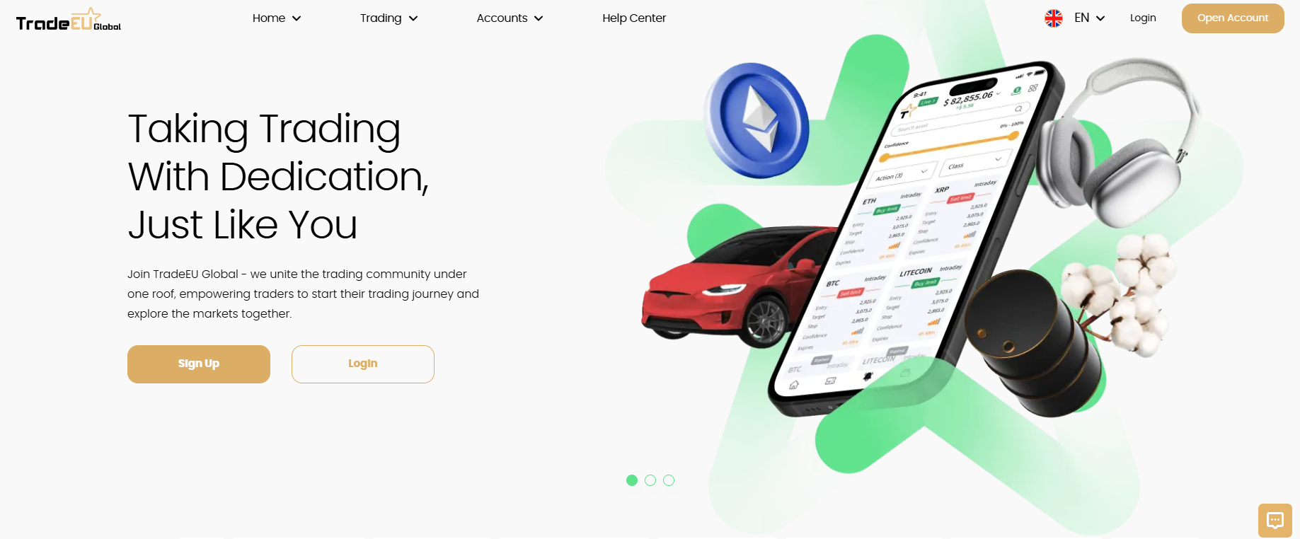 official site TradeEU Global