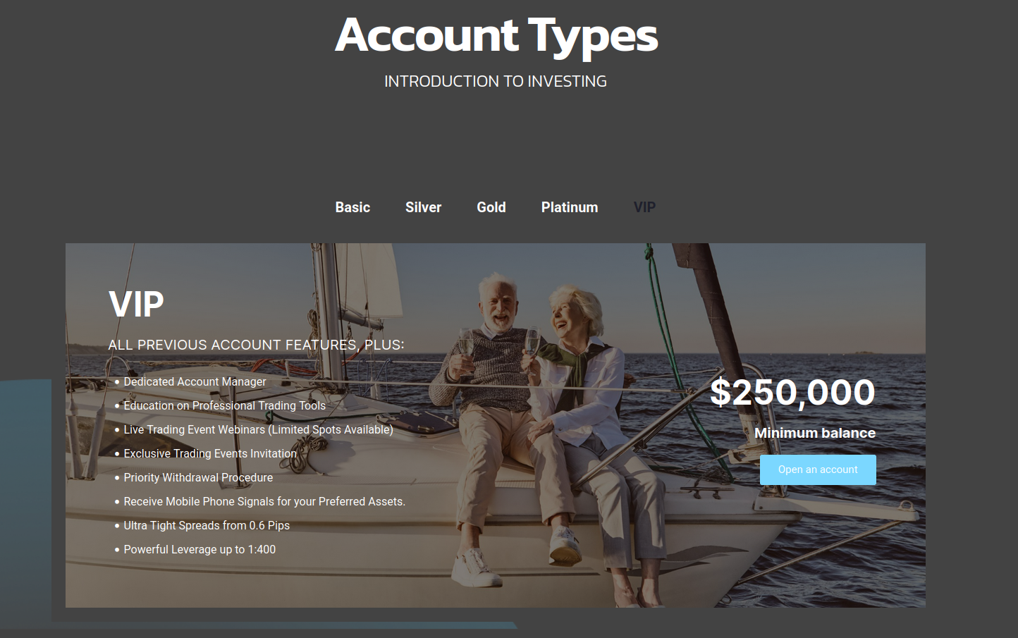 account types